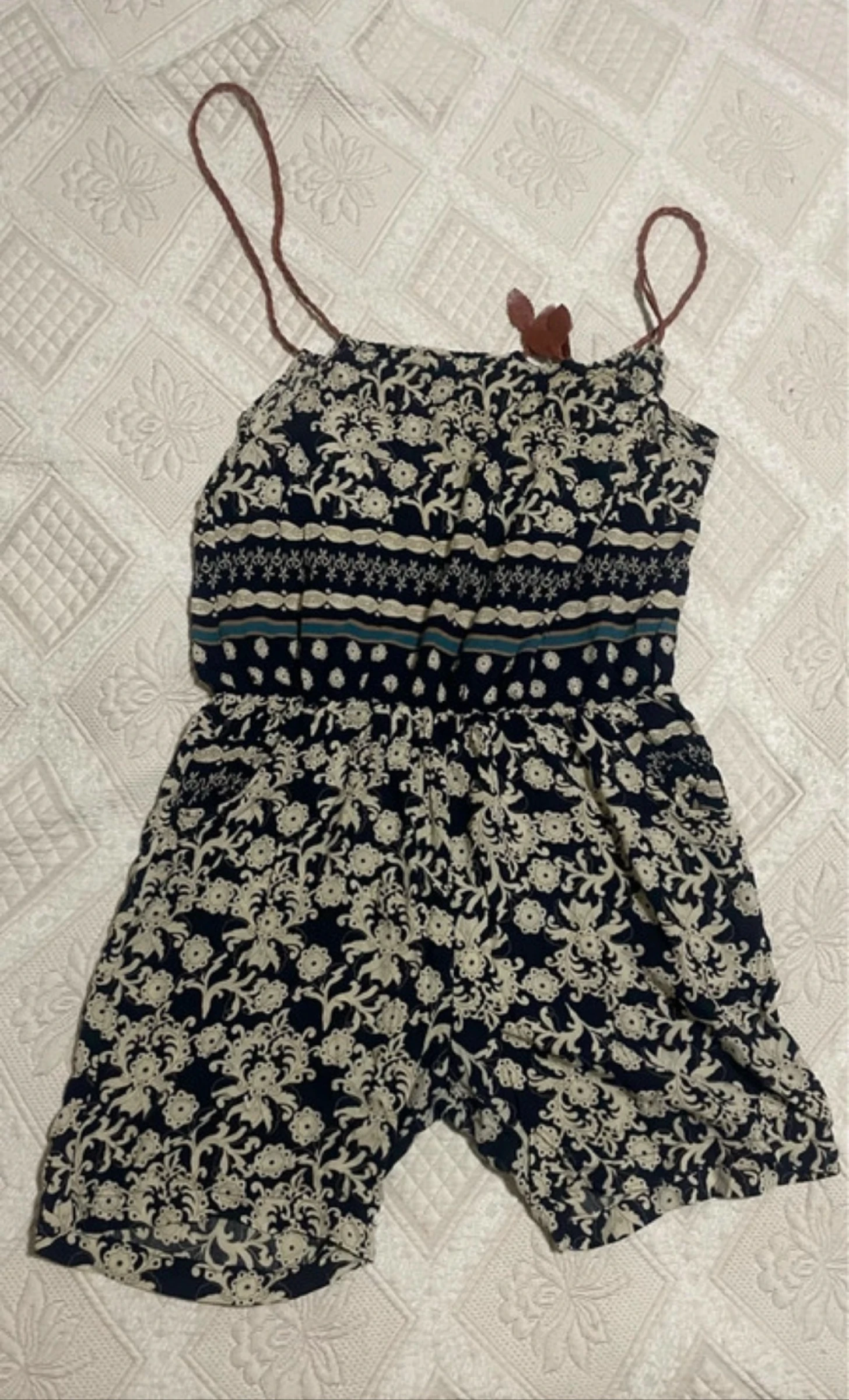 Mono Curto ONLY de Verão com Alças Trançadas e Estampa Boho. – photo 5